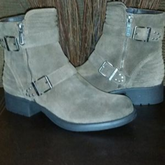 SAM EDELMON CIRCUS GEMMA BOOTIE LEATHER TAN 9.5 - Picture 2 of 7
